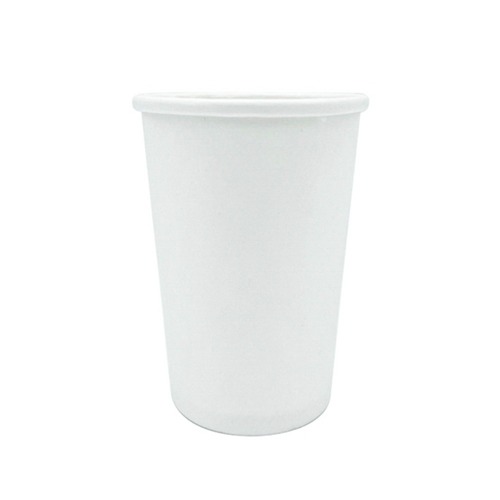 7366. 커피종이컵(흰색.16온스)-100pc