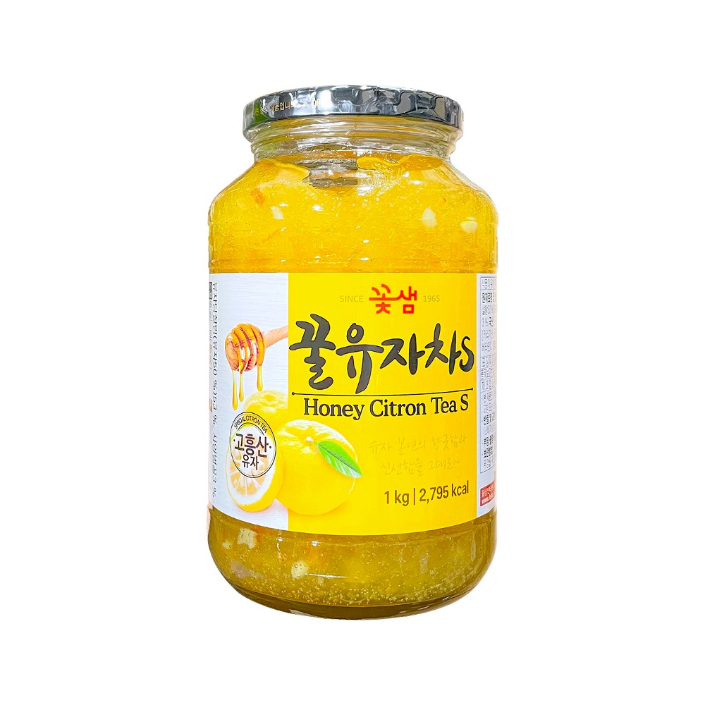 3999. 유자차(꿀) - 꽃샘1kg
